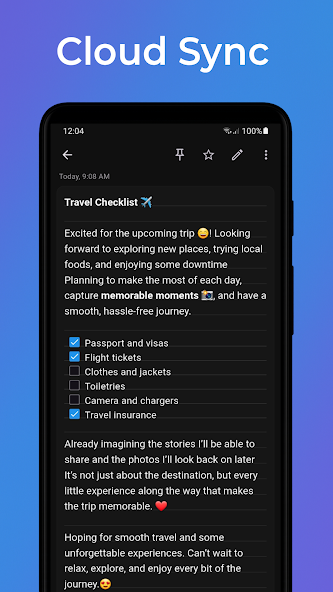 NotesApp screenshot 3